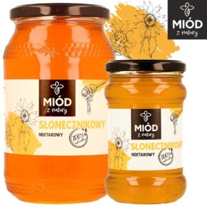 Miod SLONECZNIKOWY 1200 400g - Natury Smak