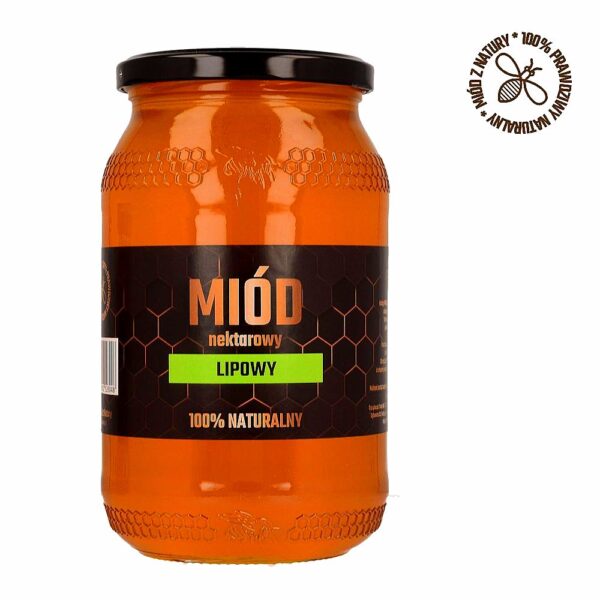 Miód Lipowy 1200g