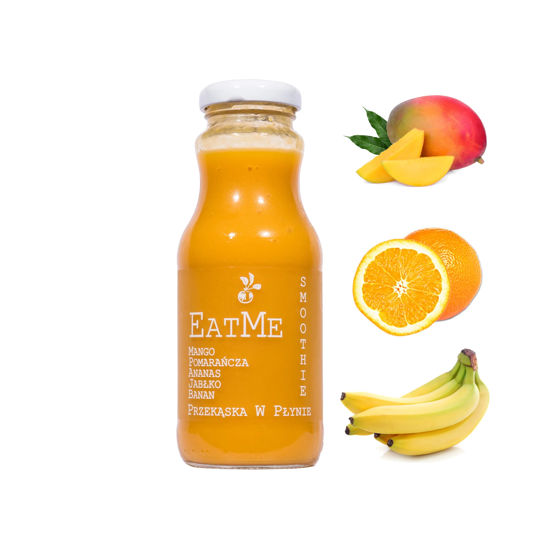 Smoothie mus owocowy EatMe Pomarańczowe 250ml 1 eatme pomarańczowe