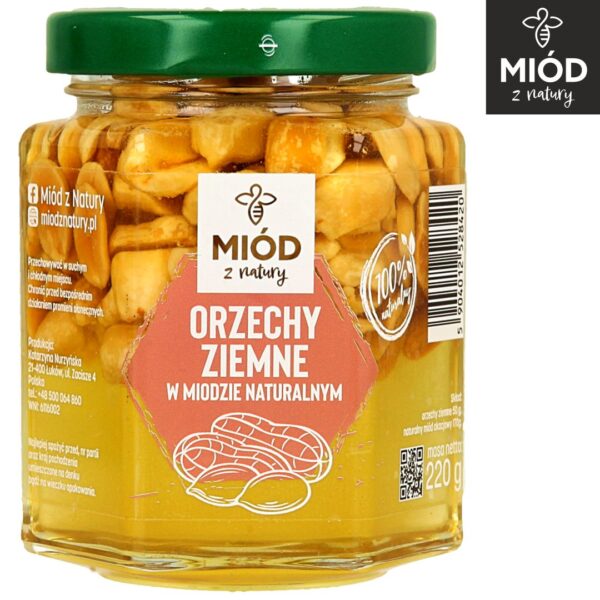 orzechy w miodzie