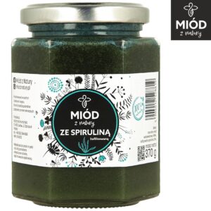 miód ze spiruliną